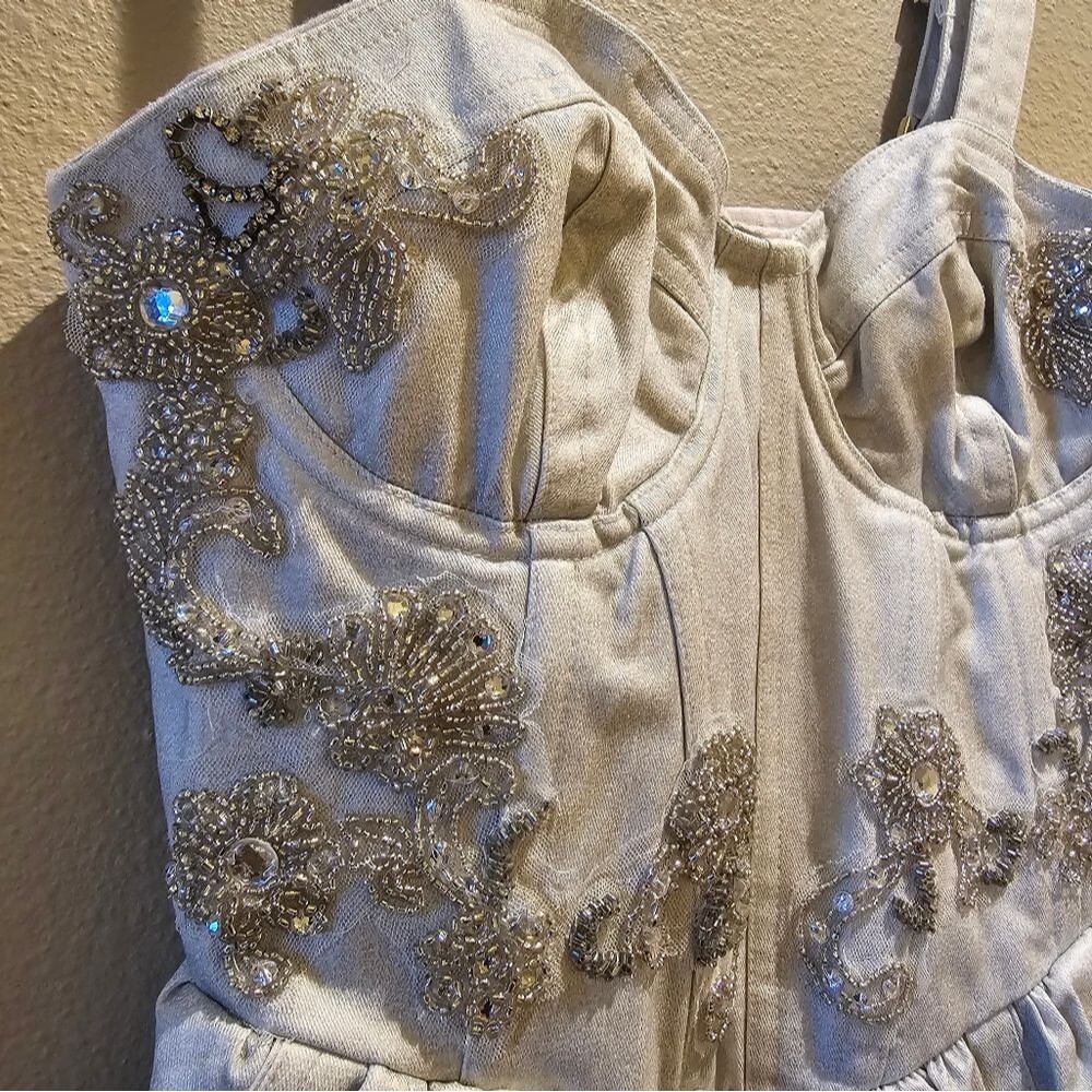 NWT Free People Janelle Bubble Romper Sz 0 - Picture 8 of 16